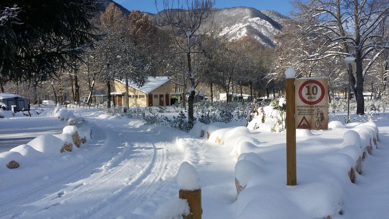 Camping Paradis La Marmotte Ax-les-Thermes Exteriör bild